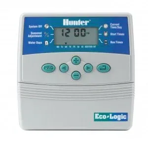 Контроллер полива Hunter ELC-401i-E на 4 зоны для внутренней установки