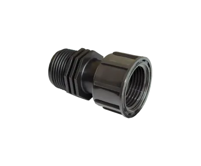 Муфта компрессионная Муфта 1" НР x 1" ВР с накидной гайкой для автоматического полива