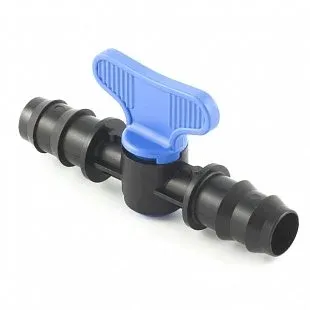 Кран для капельного полива 16 x 16 Кран для капельного полива 16 x 16 (Plast Project 3910.0160) для капельного полива